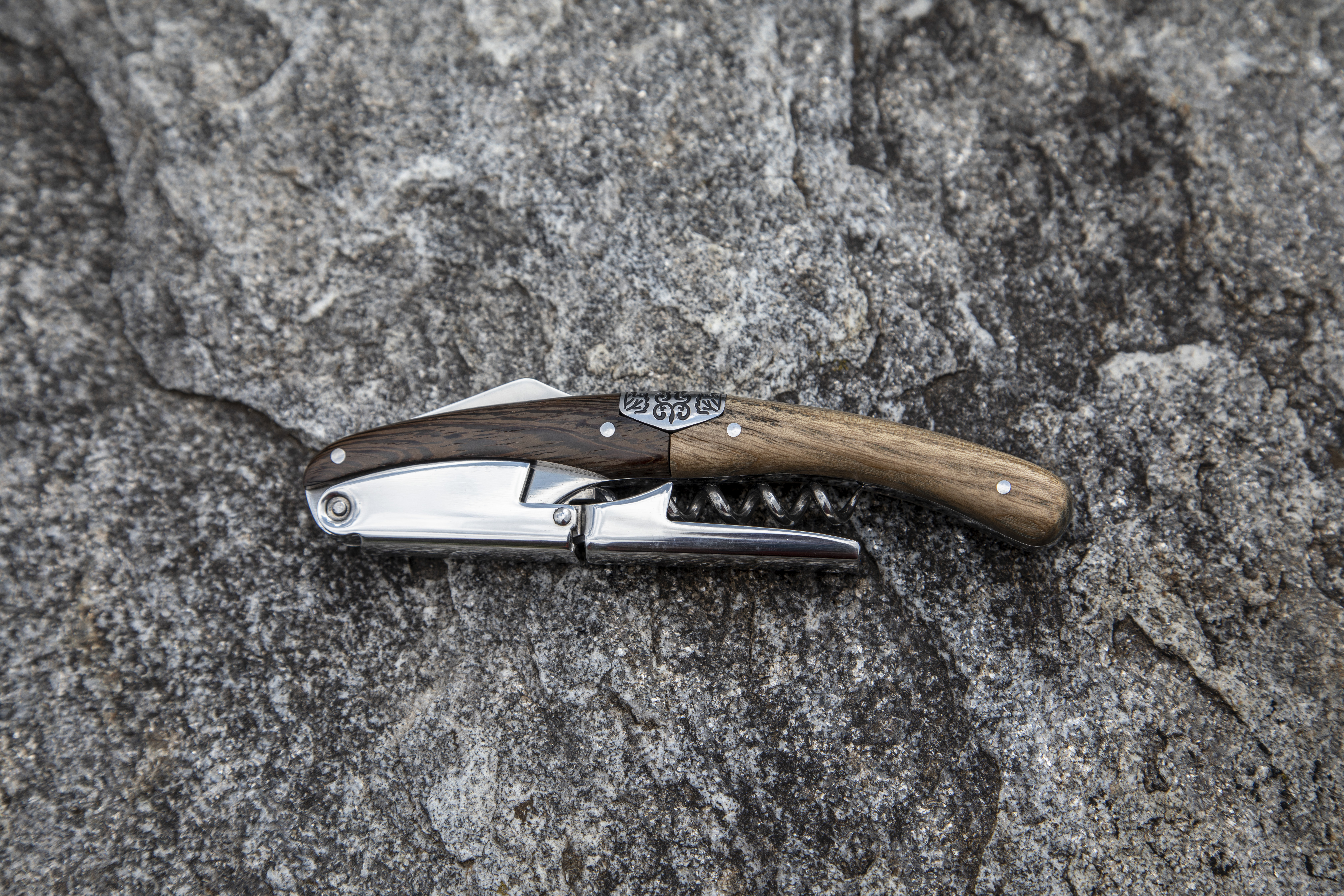 Legnoart PRIMITIVO Proptrækker, Wenghe og egetræ